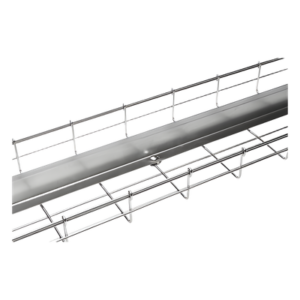 Separador de 116mm x 3 mts. de largo, con acabado Electro Zinc