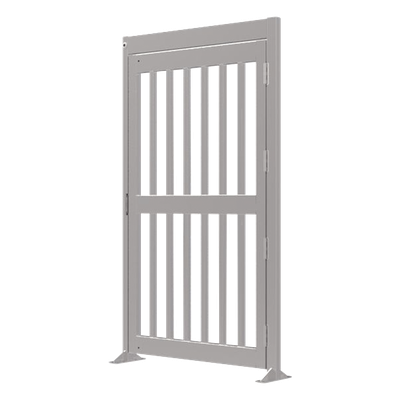 Puerta de Alta Seguridad de Cuerpo Completo Acabado en Acero Inoxidable - Imagen 2