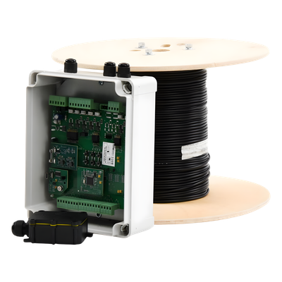 MICALERT Cable Sensor para Paredes, barandales , Rejas rígidas / 1 zona de 152 metros de proteccion - Imagen 2