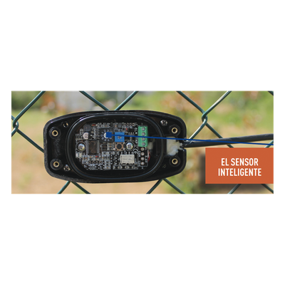 Sensor Inteligente Universal / Anti-trepa de intrusos / Para muros, mallas ciclonicas, rejas, paredes, andamios, vidrio, cristales, etc / Sin falsas alarmas /Protección de 5 metros de diámetro / Integración con cualquier panel de alar - Imagen 3