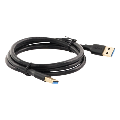 Cable USB-A 3.0 a USB-A 3.0 / 1 Metro / Macho a Macho / Conector Niquelado / Núcleo de Cobre Estañado / Blindaje Múltiple / Velocidad 5Gbps / No Requiere Controlador / Compatible con USB2.0 Y USB 1.1 - Imagen 3