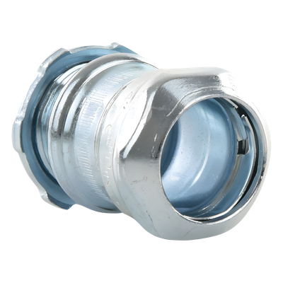 Conector Recto Compresión de Acero Galvanizado para Pared Delgada de 3/4" . - Imagen 4