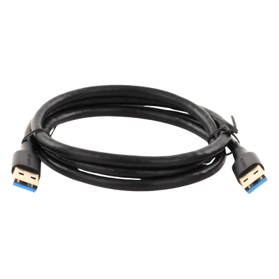 Cable USB-A 3.0 a USB-A 3.0 / 1 Metro / Macho a Macho / Conector Niquelado / Núcleo de Cobre Estañado / Blindaje Múltiple / Velocidad 5Gbps / No Requiere Controlador / Compatible con USB2.0 Y USB 1.1 - Imagen 4