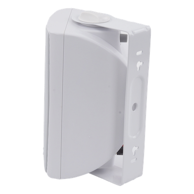 Altavoz de Pared de 2 vías | Woofer 4in + 1.5in | 2.5W - 20W | Para Sistemas 70/100V y 8 ohms | Material ABS | Rejilla y Bracket de Metal | Color Blanco - Imagen 4