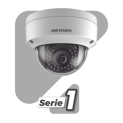 Domo IP 4 Megapixel / Lente 2.8 mm / 30 mts IR / WDR 120 dB / Exterior IP67 / Hik-Connect P2P / H.265+ / PoE / ONVIF - Imagen 2