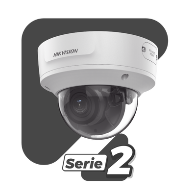 Domo IP 4 Megapixel / Lente 2.8 mm / 30 mts IR EXIR / Exterior IP67 / IK10 / WDR 120 dB / PoE / Videoanaliticos (Filtro de Falsas Alarmas) / Entrada y Salida de Audio y Alarma - Imagen 2