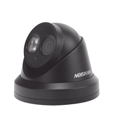 Turret IP 4 Megapixel / Color Negro / Lente 2.8 mm / 30 mts IR EXIR / Exterior IP67 / WDR 120 dB / PoE / Videoanaliticos (Filtro de Falsas Alarmas) / Micrófono Integrado / Metal / MicroSD - Imagen 2