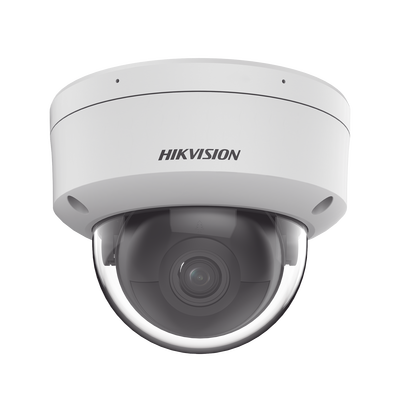 Domo IP 4 Megapixel / Lente 2.8 mm / 40 mts IR / Exterior IP67 / IK10 / Microfono Integrado / DARKFIGHTER / Audio y Alarma I/O / PoE / ONVIF / Micro SD / 4 Analíticos: AcuSense, Detección Facial, Conteo de Personas por Cruce y Zona - Imagen 3