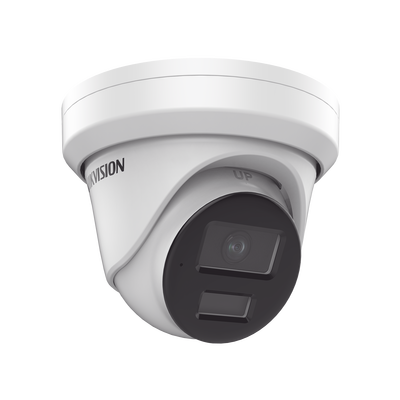 Turret IP 4 Megapixel / Lente 2.8 mm / Dual Light (40 mts IR + 40 mts Luz Blanca / DARKFIGHTER S / Microfono Integrado / Exterior IP67 / WDR 130 dB / 4 Analíticos: AcuSense, Deteccion Facial, Conteo de Personas por Cruce y Zona - Imagen 2