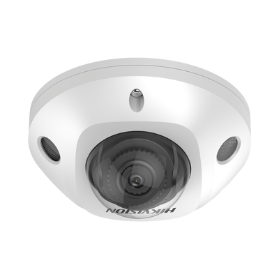 Mini Domo IP 4 Megapixel / Lente 2.8 mm / 30mts IR EXIR / Micrófono Integrado / Exterior IP67 / IK08 / PoE / DARKFIGHTER / Alarmas y Audio I/O / ONVIF / Micro SD / 4 Analíticos: AcuSense, Deteccion Facial, Conteo de Personas por Cruce y Zona - Imagen 3