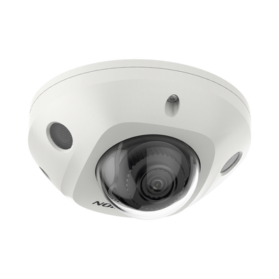 Mini Domo IP 6 Megapixel / Lente 2.8 mm / 30mts IR EXIR / Micrófono Integrado / Exterior IP67 / IK08 / PoE / DARKFIGHTER / Alarmas y Audio I/O / ONVIF / Micro SD / 4 Analíticos: AcuSense, Deteccion Facial, Conteo de Personas por Cruce y Zona - Imagen 2