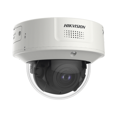 Domo IP 8 Megapixel / Lente Mot. 2.8 a 12 mm / DARKFIGHTER / WDR 120 dB / IK10 / 30 mts IR / Conteo Facial / Detección Facial / Interior / PoE / Búsqueda por Atributos / Micrófono Integrado / Micro SD - Imagen 2