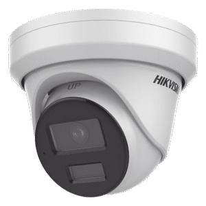 Turret IP 4 Megapixel / Lente 2.8 mm / Dual Light (40 mts IR + 40 mts Luz Blanca / DARKFIGHTER S / Microfono Integrado / Exterior IP67 / WDR 130 dB / 4 Analíticos: AcuSense, Deteccion Facial, Conteo de Personas por Cruce y Zona