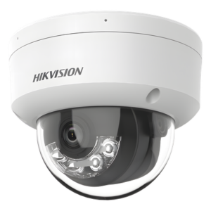 [Dual Light] Domo IP 6 Megapixel / Lente 2.8 mm / 30 mts IR + 30 mts Luz Blanca / Micrófono Integrado / ACUSENSE Lite / Exterior IP67 / H.265 / PoE / ONVIF