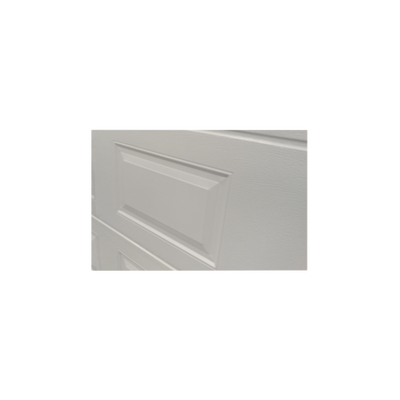 Puerta de Garage de alta calidad, Color blanco 9X8 pies, AISLADA, Estilo Americana , CUADRO CORTO. - Imagen 3