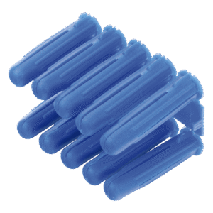 Taquete azul 3/8" para tornillo 12mm x 2" (100pzs) (1105-05100)