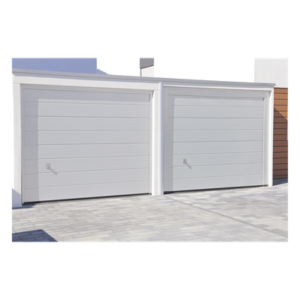 Sección para puerta de Garage / Lisa / Color blanco / Para GARAGE187 / Estilo Americana.