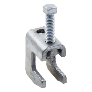 Mordaza Acero Fija barras de 3/4", para varilla roscada de 3/8".