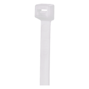 Cincho de Nylon 6.6 StrongHold™, 200mm largo x 2.5mm ancho, Color Natural, Plenum, Paquete de 100pz
