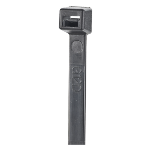 Cincho de Nylon 6.6 StrongHold™, 370mm largo x 3.6mm ancho, Color Negro, Exterior Resistente a Rayos UV, Paquete de 100pz
