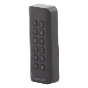 Lector de Tarjetas PROX EM y Contraseñas / Exterior IP65 / Wiegand / Compatible con Cualquier Panel / PERFIL DELGADO y ESTETICO / Indicador LED