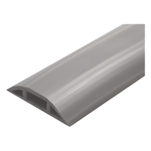 Canaleta flexible color gris de PVC auto extinguible tramo de 2.5m (9300-01253)
