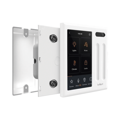 Control touch desde su pantalla en pared, compatible con 2 cargas para controlar iluminación. - Imagen 3