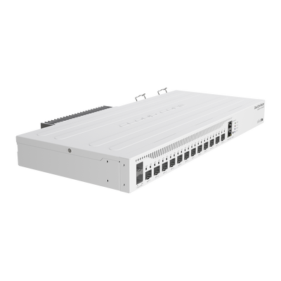 (CCR2004-1G-12S+2XS) Cloud Core Router 12 puertos 10G SFP+, 2 25G SFP28, Fuente Redundante - Imagen 2