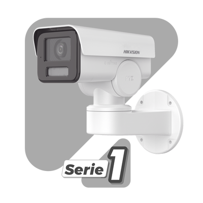 Bala IP PTZ 4 Megapixel / Lente Mot. 2.8 a 12 mm / Luz IR 50 mts / WDR 120 dB / PoE / IP66 / Microfono Integrado / Micro SD / Ultra Baja Iluminación - Imagen 2