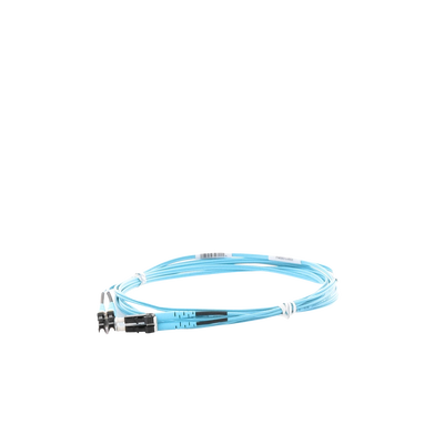 Jumper de Fibra Optica Multimodo 50/125 OM3, LC-LC Duplex, OFNR (Riser), Color Aqua, 3 Metros - Imagen 4