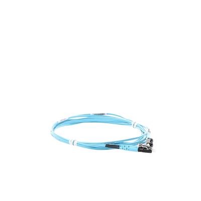 Jumper de Fibra Optica Multimodo 50/125 OM3, LC-LC Duplex, OFNR (Riser), Color Aqua, 3 Metros - Imagen 6