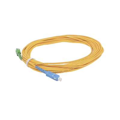 Jumper de Fibra Óptica Simplex, Monomodo, con Conectores SC/UPC-SC/APC, de 10 Metros (32.81 Pies) - Imagen 3