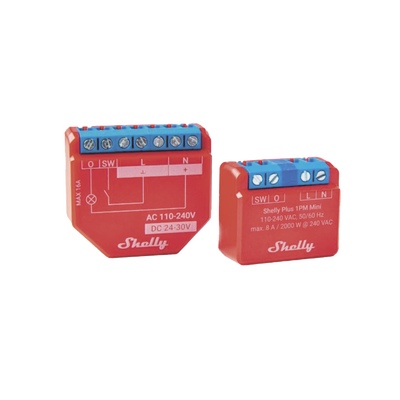 Mini Interruptor inteligente con Wi-Fi, medición de consumo, 1 canal 8A, compatible con asistentes de voz Alexa y GoogleHome - Imagen 3