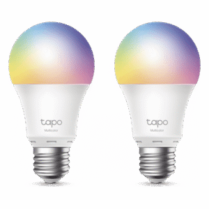 KIT 2 Focos Smart Wi-Fi Multicolor / A60 E27 / 8.3 W 806 Lúmenes / 220-240 V / 2.4 GHz / Control por Voz Alexa-Google / 8.7 W