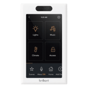 Control de iluminación touch desde su pantalla en pared