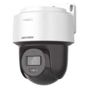 [FlexVu] Domo PT IP 4 Megapixel / Lente 4 mm / Dual Light (30 mts IR + 30 mts Luz Blanca) / Autoseguimiento en Humanos / PoE / IP66 / Micrófono y Bocina Integrado (Audio de Dos Vías) / Micro SD / Incluye Montaje de Pared o Techo /