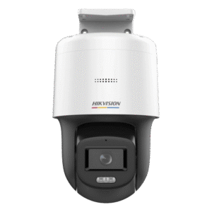 Domo PT IP 4 Megapixel / Lente 4 mm / Luz Blanca 30 mts / dWDR / PoE / IP66 / Micrófono y Bocina Interconstruido / Micro SD / Incluye Montaje de Pared y Techo