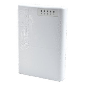 (PowerBox) RouterBoard, 5 Puertos Fast Ethernet con PoE Pasivo, para exterior