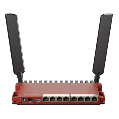 Router inalámbrico 2.4GHz AX / 8 puertos Gigabit / 1 SFP 2.5Gbps/ Soporta contenedores