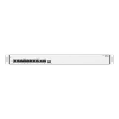 Router Multi-Servicio / 2 puertos 10/100/1000 Mbps (WAN) + 1 puerto SFP (WAN) / 1 puerto 10/100/1000 Mbps(WAN/LAN) / 7 puertos 10/100/1000 Mbps(LAN) / Rendimiento 2 Gbps / Controla hasta 64 APs / Hasta 500 Clientes / Administración Nube Grat