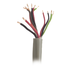 Bobina de 152 m (500 ft) / Cable Compuesto para Control de Acceso 5 pares 22 AWG + 1 par 18 AWG / Intemperie / Gris