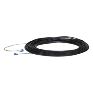 Fibercable de 30 Metros (100 Pies) Monomodo (SM) con Conectores LC, Ideal para Equipos Edgerouter, Edgeswitch y Edgepoint.