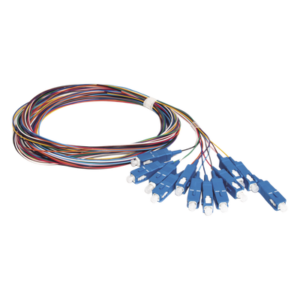 Kit de 12 Pigtails SC/UPC Monomodo 2 Metros (6.56 Pies)