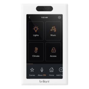 Control de iluminación touch desde su pantalla en pared