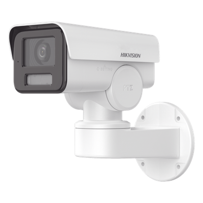 Bala IP PTZ 4 Megapixel / Lente Mot. 2.8 a 12 mm / Luz IR 50 mts / WDR 120 dB / PoE / IP66 / Microfono Integrado / Micro SD / Ultra Baja Iluminación