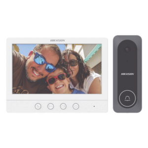 Kit de Videoportero TurboHD con Pantalla LCD a Color de 7" / Frente de Calle para Exterior de Policarbonato / 720p (1 Megapíxel )130° de Visión (Gran Angular)