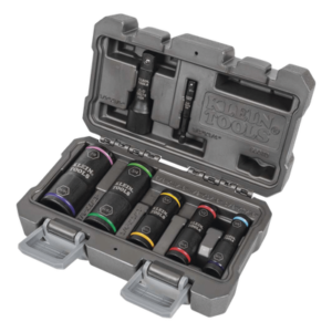 Juego de Dados de Impacto de 7 piezas, Medidas: 3/8 x 7/16'', 1/2 x 9/16'', 5/8 x 11/16'', 3/4 x 13/16'', y 7/8 x 15/16''