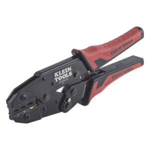 Pinza Ponchadora para Terminales con Aislamiento en Cable de Cobre Sólido y Trenzado de 10-22 AWG.