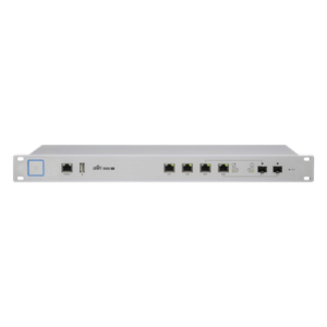Ruteador UniFi para medianas y grandes empresas con funciones de firewall, soporta balanceo de carga y Fail Over entre 2 WAN