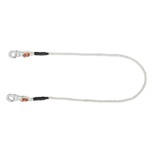Cables de Protección con Cuerda de Polipropileno de 9/16'' Seguro Doble.